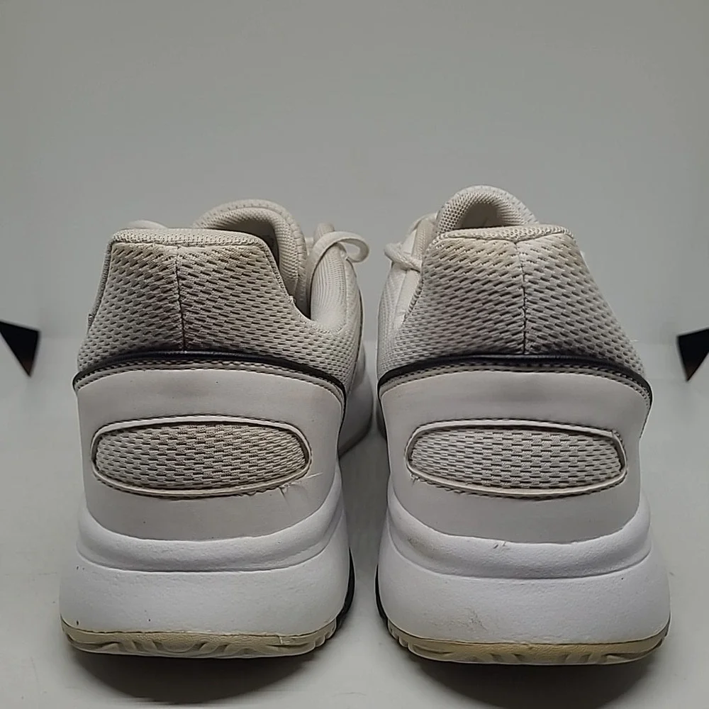 Adidas GameCourt Shoes Men White Black Sneakers Tennis Athletic Training